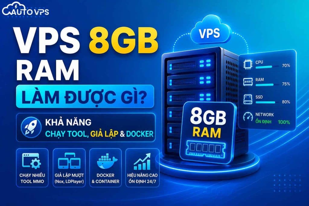 VPS 8GB RAM Làm Được Gì