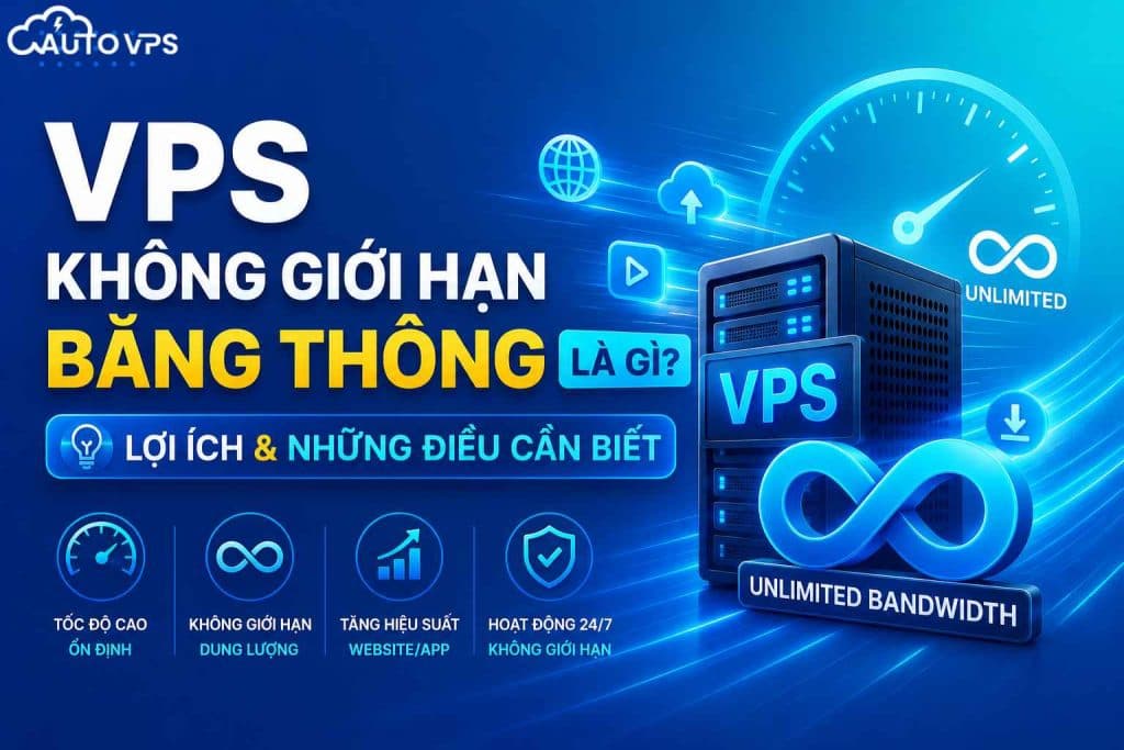 VPS Không Giới Hạn Băng Thông