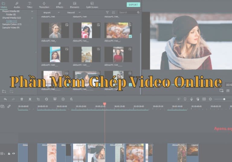 Phần Mềm Ghép Video Online