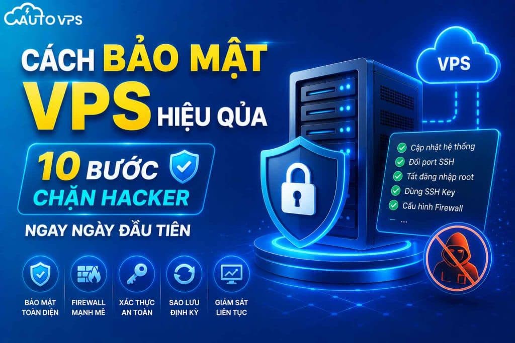 Cách Bảo Mật VPS Hiệu Qủa