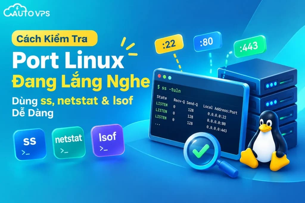 Cách Kiểm Tra Port Linux Đang Lắng
