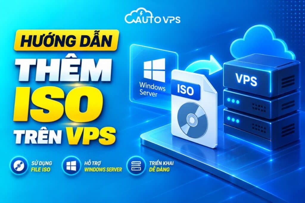 Hướng dẫn thêm ISO trên VPS