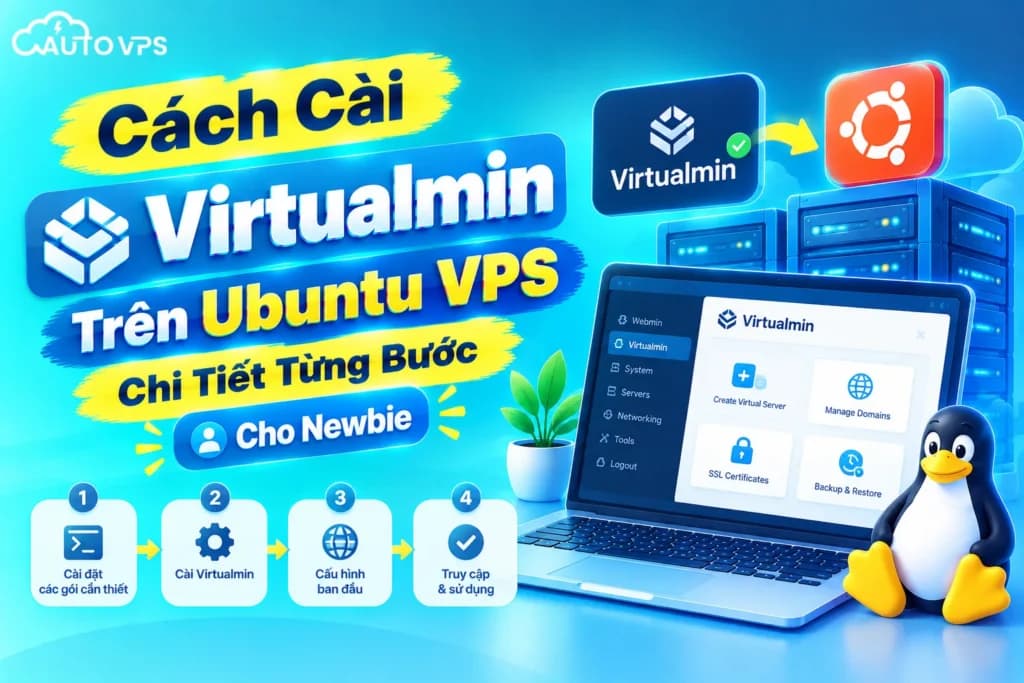 Cách Cài Virtualmin Trên Ubuntu VPS